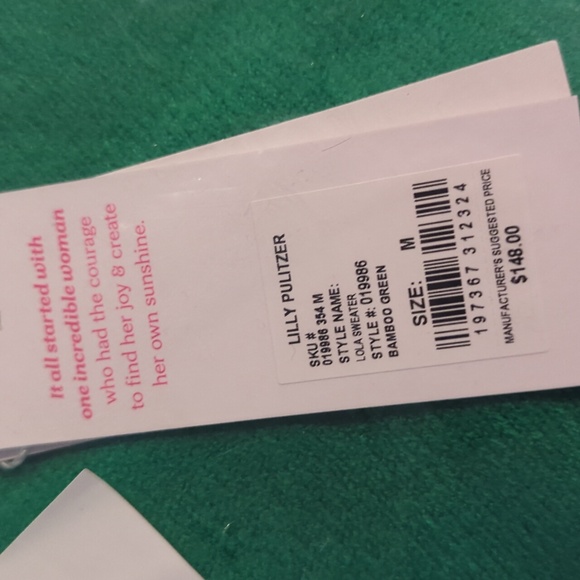 NWT Lilly Pulitzer Lola Boatneck Sweater - Picture 4 of 5